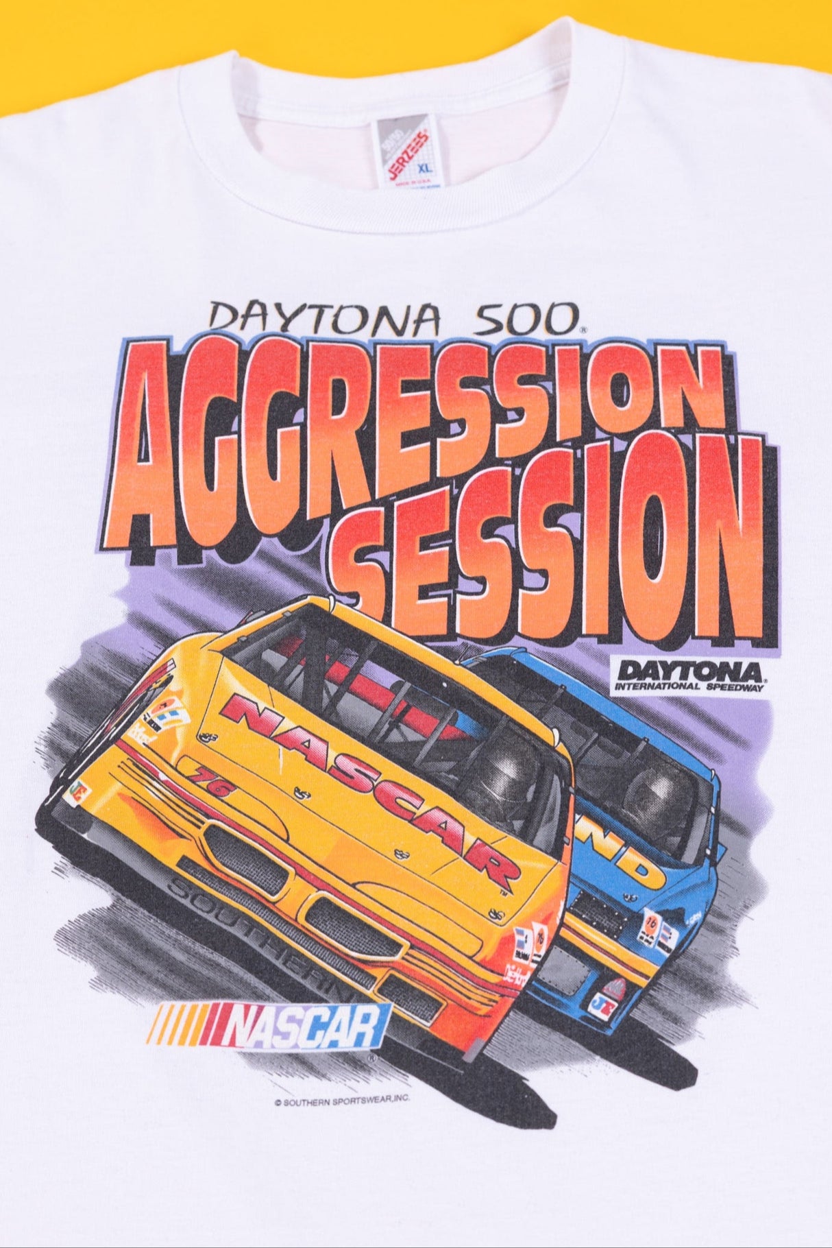 Vintage 1994 Daytona 500 Aggression Session T-shirt