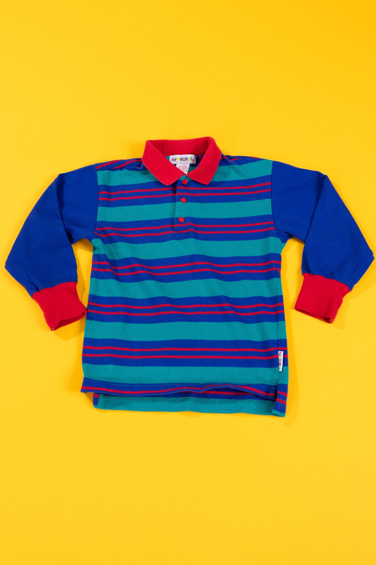 Vintage 90s Gymboree Striped Long Sleeve Shirt (Kids - L)
