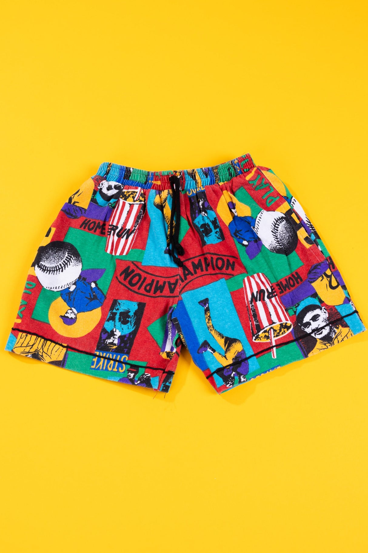 Vintage 90s Spike Baseball Shorts (Kids - 6/7)