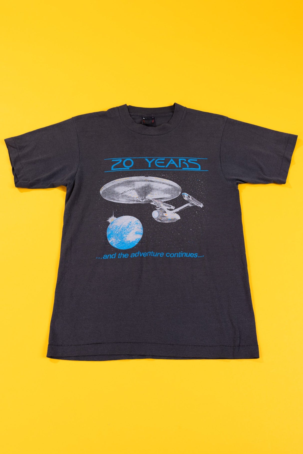 Vintage 1986 Star Trek 20 Year Anniversary T-shirt