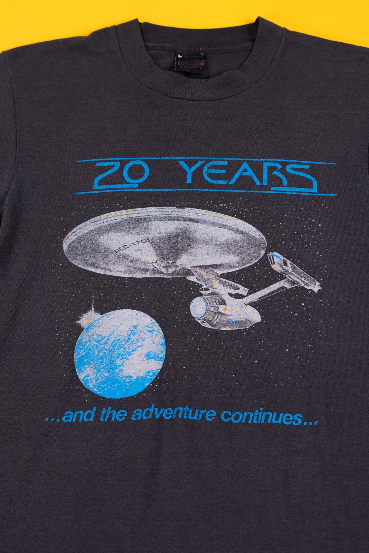 Vintage 1986 Star Trek 20 Year Anniversary T-shirt