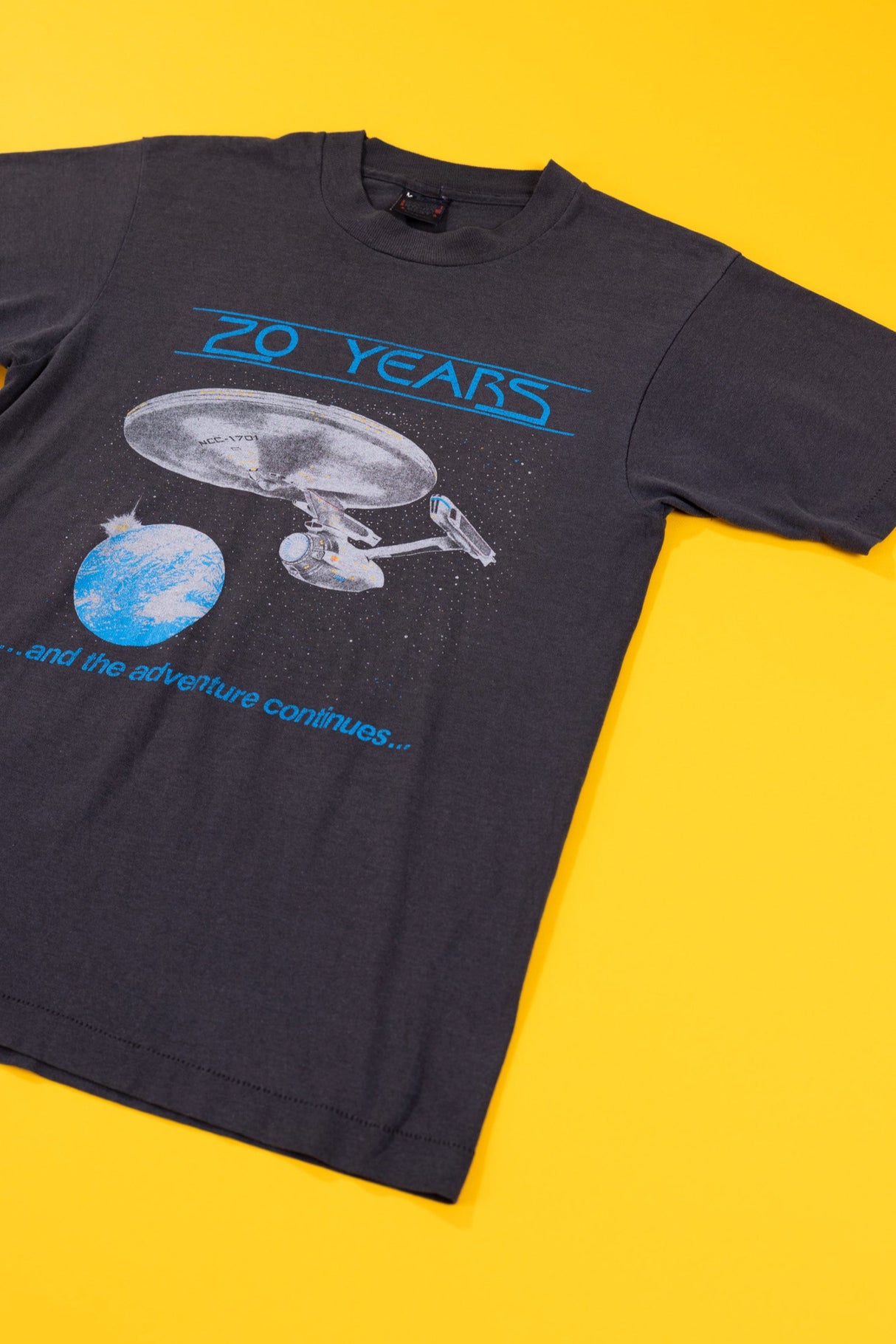 Vintage 1986 Star Trek 20 Year Anniversary T-shirt
