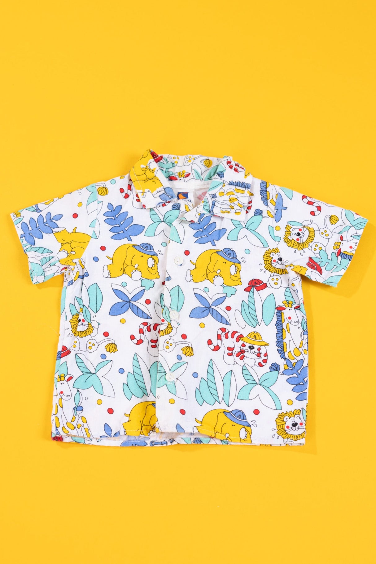 Vintage 90s Animal Button Up (Kids - 24 Mos)