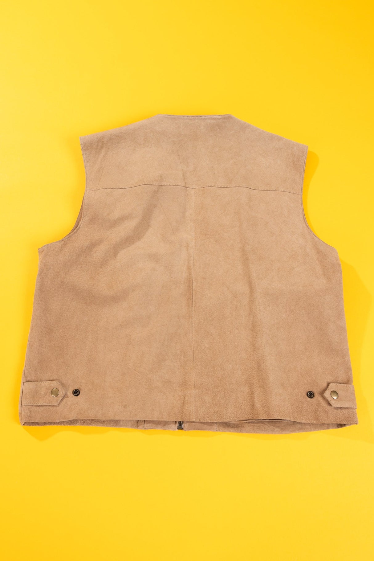 Vintage 90s Travel Smith Leather Vest