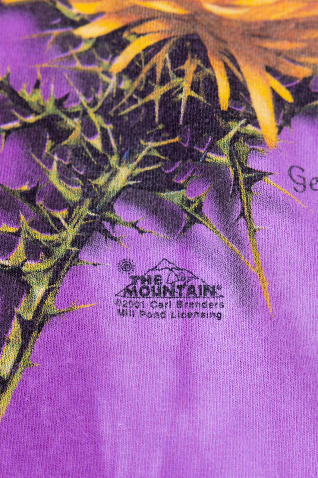 Vintage 2001 The Mountain Butterfly Tie-dye T-shirt