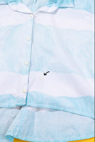 Vintage 90s Cropped Button Up