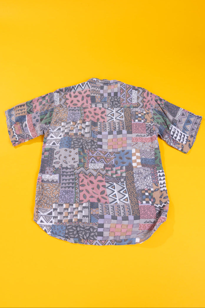 Vintage 90s Pier Connection Button Up