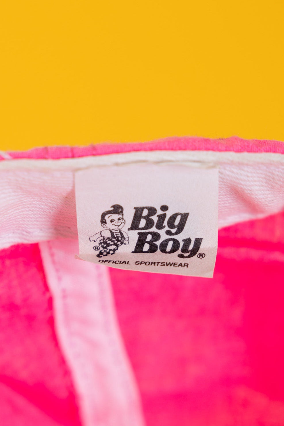 Vintage 80/90s Big Boy Neon Snapback Hat