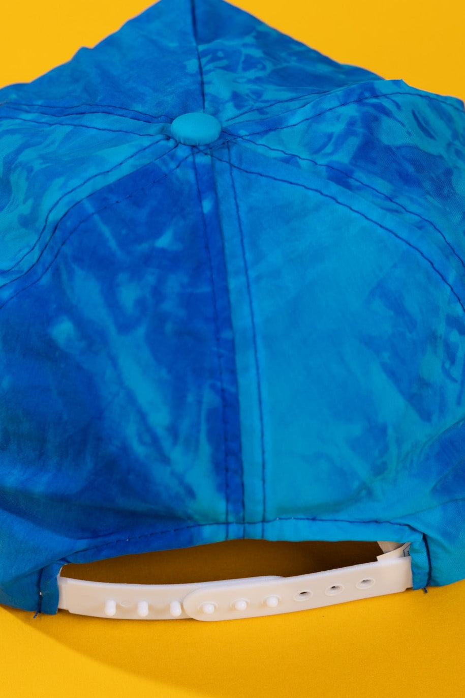 Vintage 80s Bermuda Tie-Dye Snapback Hat