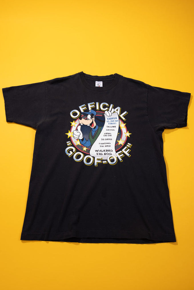 Vintage 90s Disney Official Goof-Off Goofy Shirt