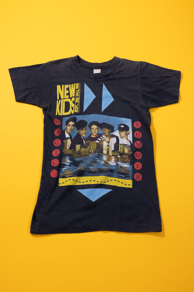 Vintage 1989 New Kids On The Block Magic Summer Tour T-shirt