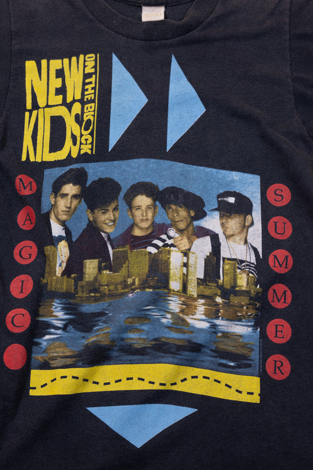 Vintage 1989 New Kids On The Block Magic Summer Tour T-shirt