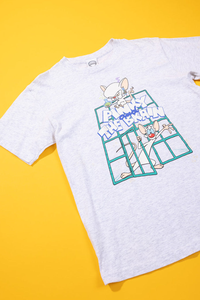 Vintage 1993 Pinky and The Brain Animaniacs T-shirt