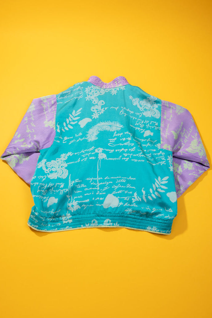 Vintage 80s Mureli Silk Jacket