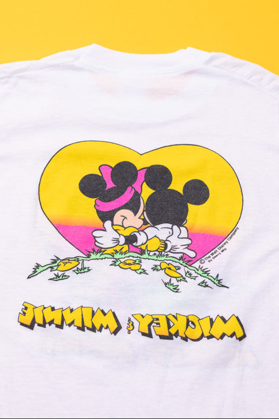 Vintage 80s Disney Mickey & Minnie Florida T-shirt (Kids - M)