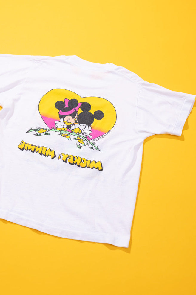 Vintage 80s Disney Mickey & Minnie Florida T-shirt (Kids - M)