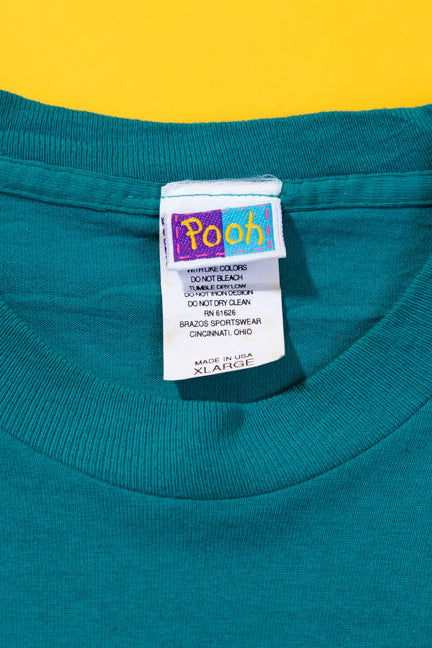 Upcycled Vintage 90s Disney Winnie The Pooh Bear Crop Top