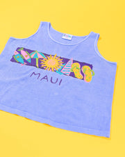Vintage 1993 Maui Crop Top/Tank Top