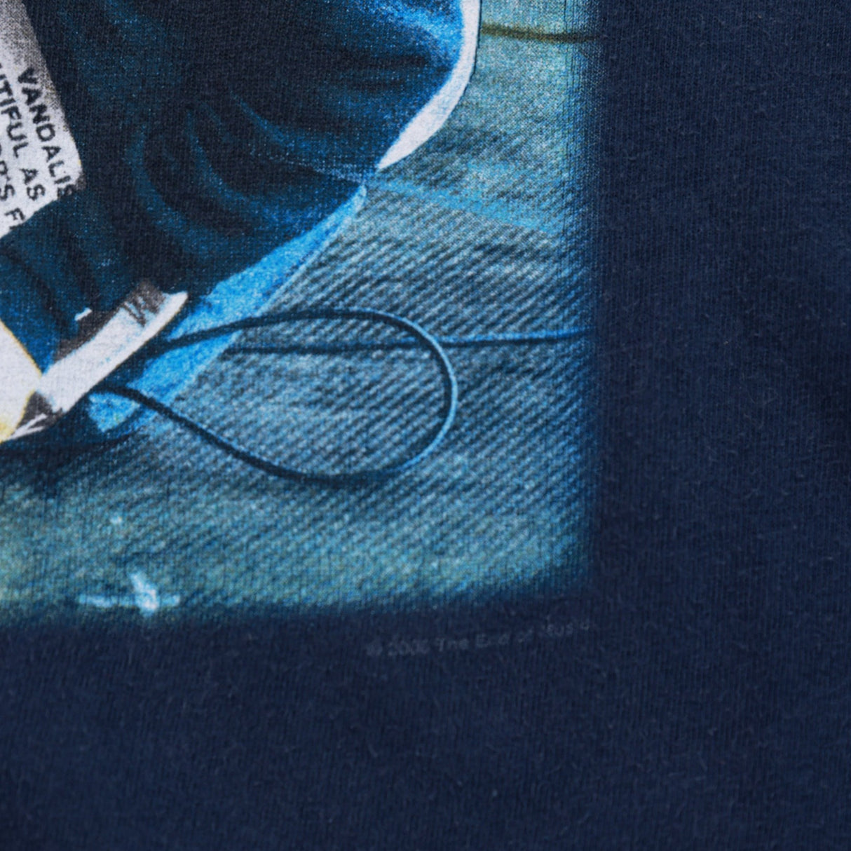 Vintage Y2K 2000 Kurt Cobain The End of Music T-shirt