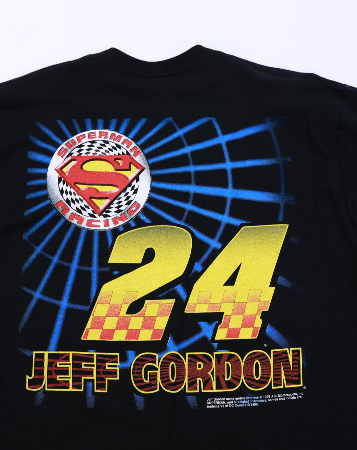Vintage 1999 Deadstock Jeff Gordon Superman Nascar T-shirt