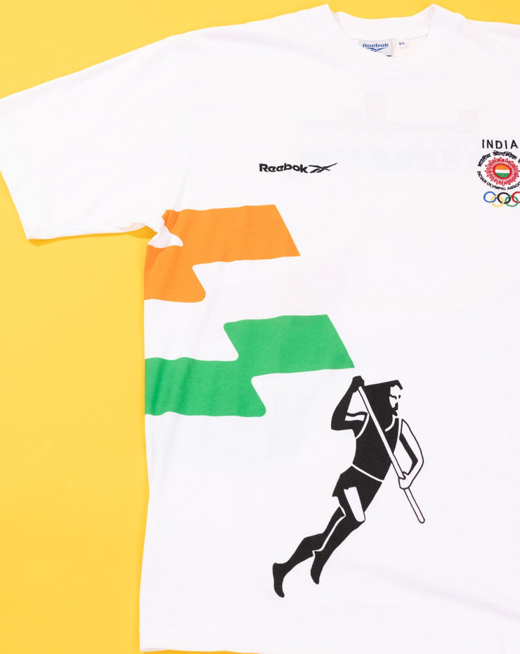 Vintage 90s Reebok India Olympic Association T-shirt