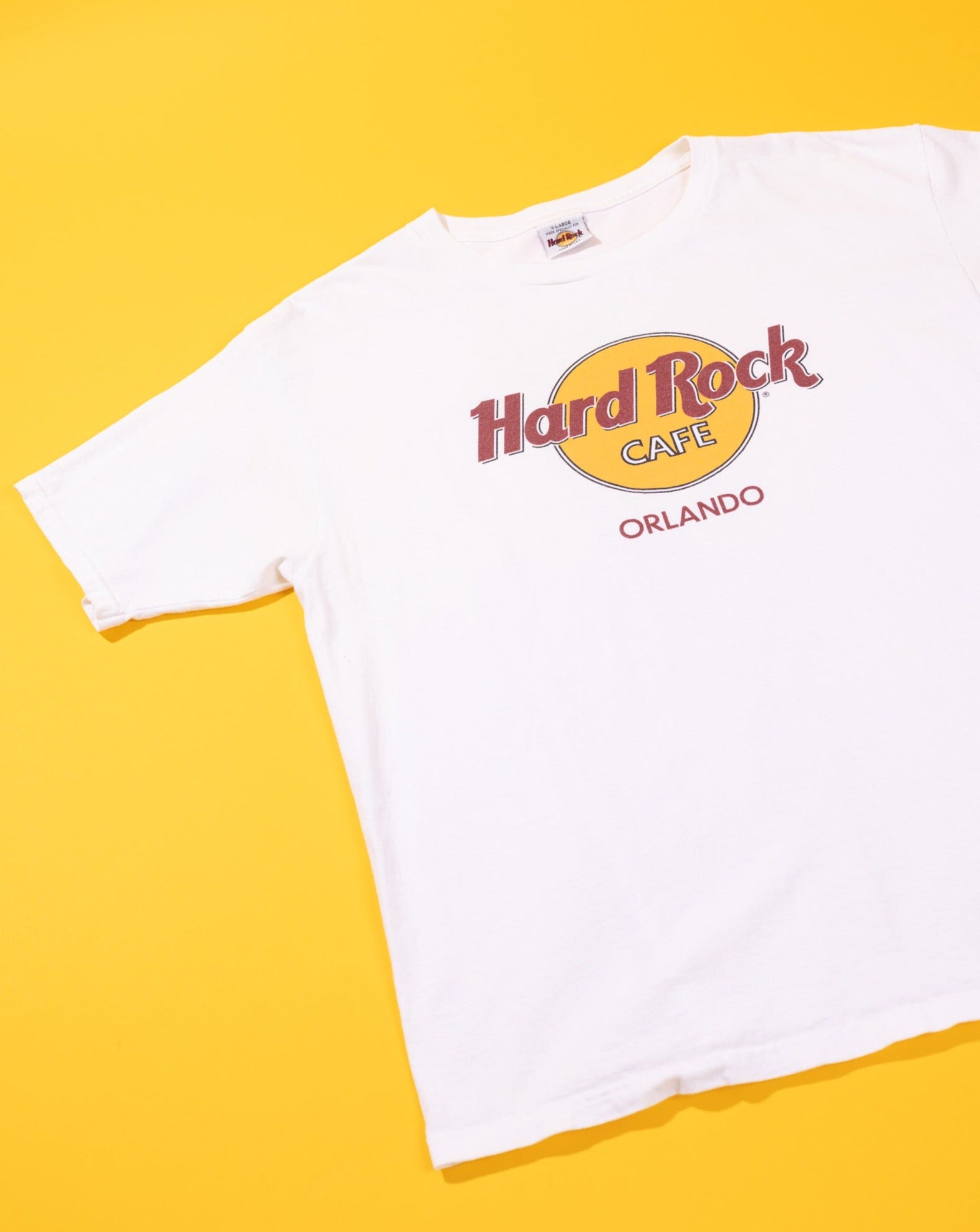 T-shirt Hard Rock Cafe Orlando Jeunesse - Taille XL - Tie-Dye Bleu - Enfant