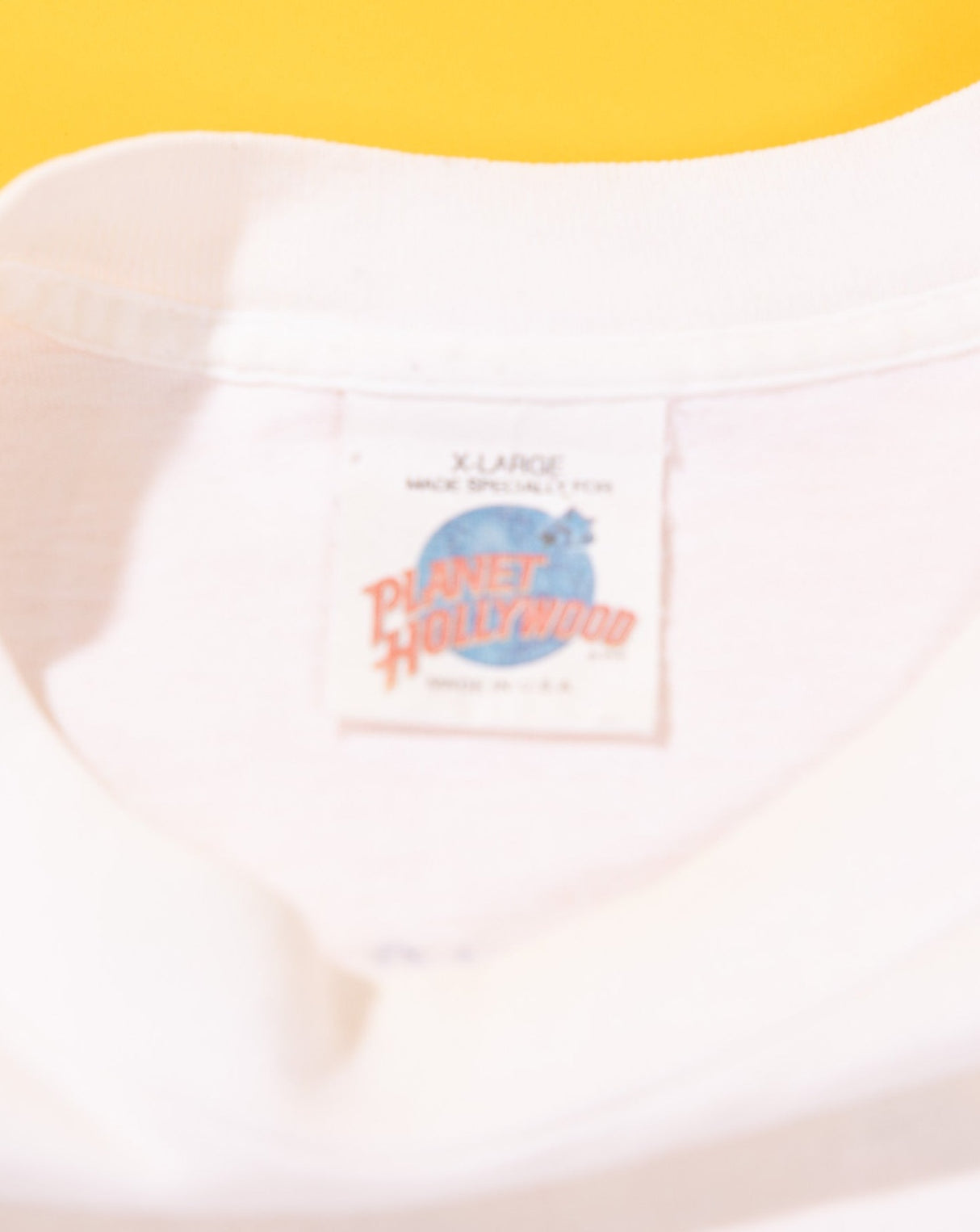 Vintage 90s Planet Hollywood Celebrity Edition Arnold Schwarzenegger T-shirt