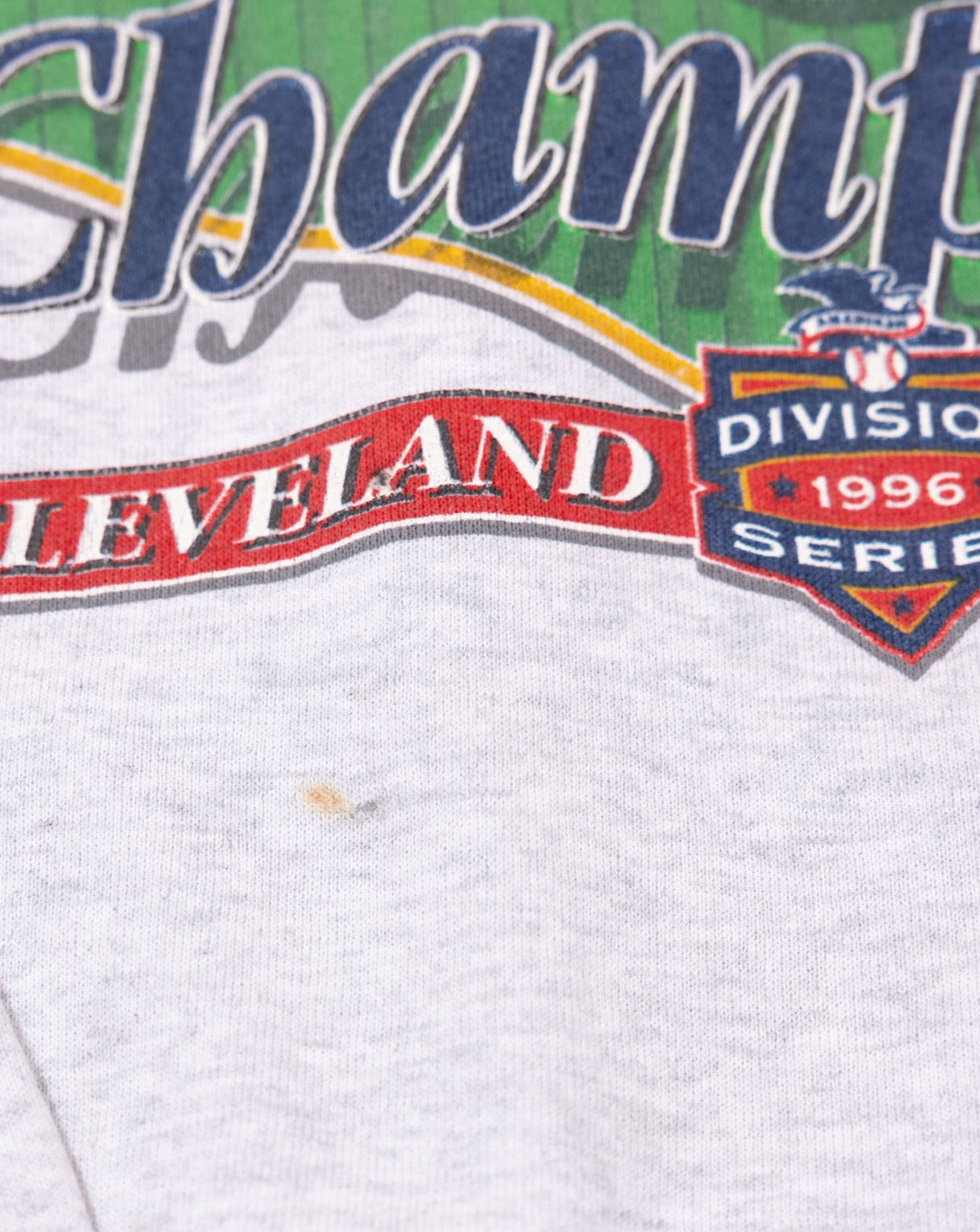 Vintage 1996 Cleveland Indians Championship Crewneck Sweater