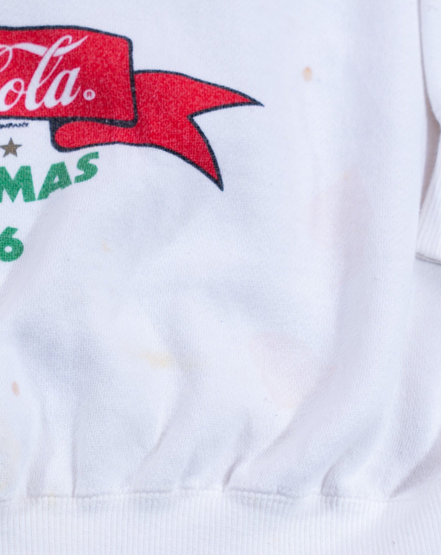 Vintage 1986 Coca-Cola Christmas Crewneck Sweater
