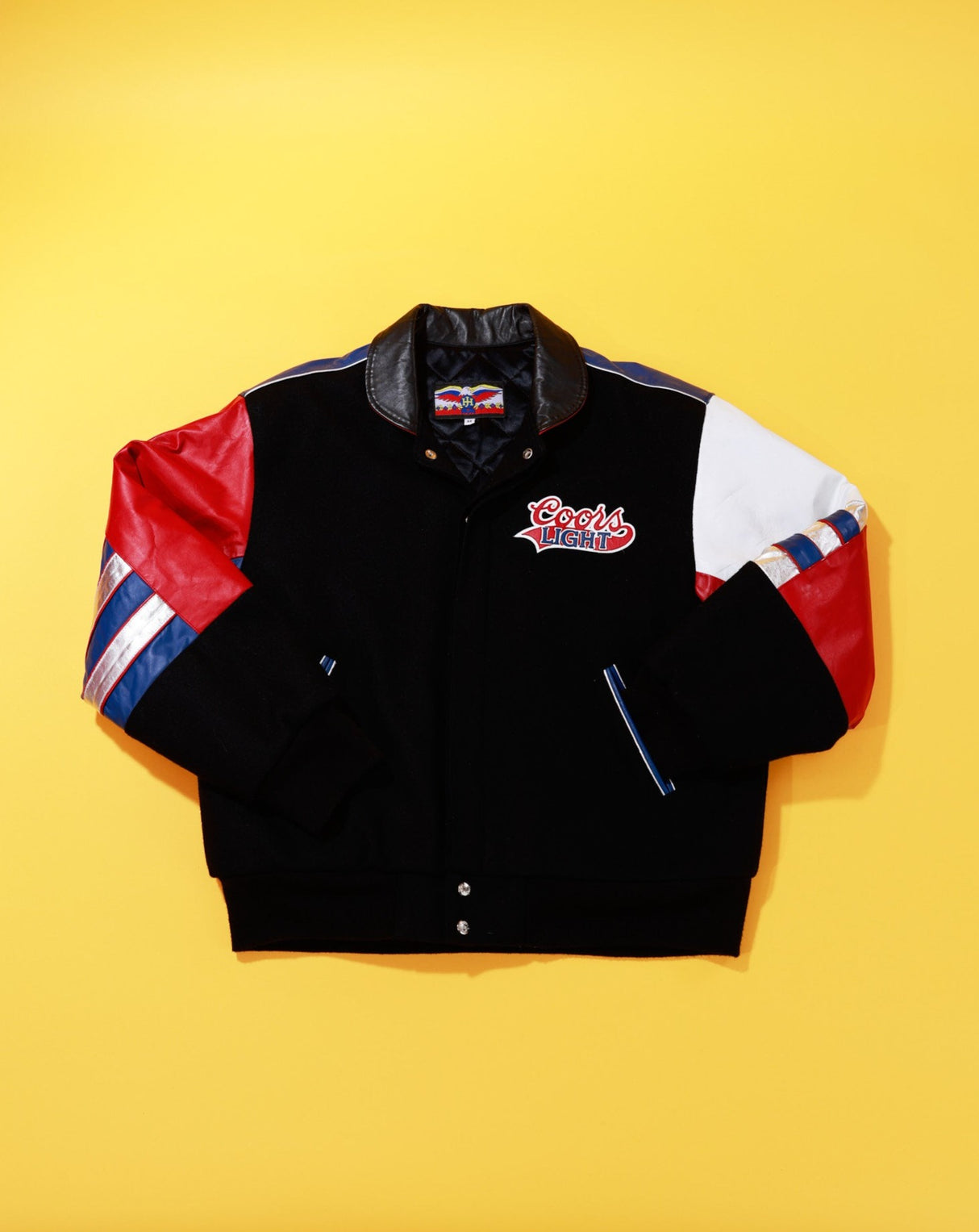 Vintage 90 Jeff Hamilton Coors Light Varsity Jacket