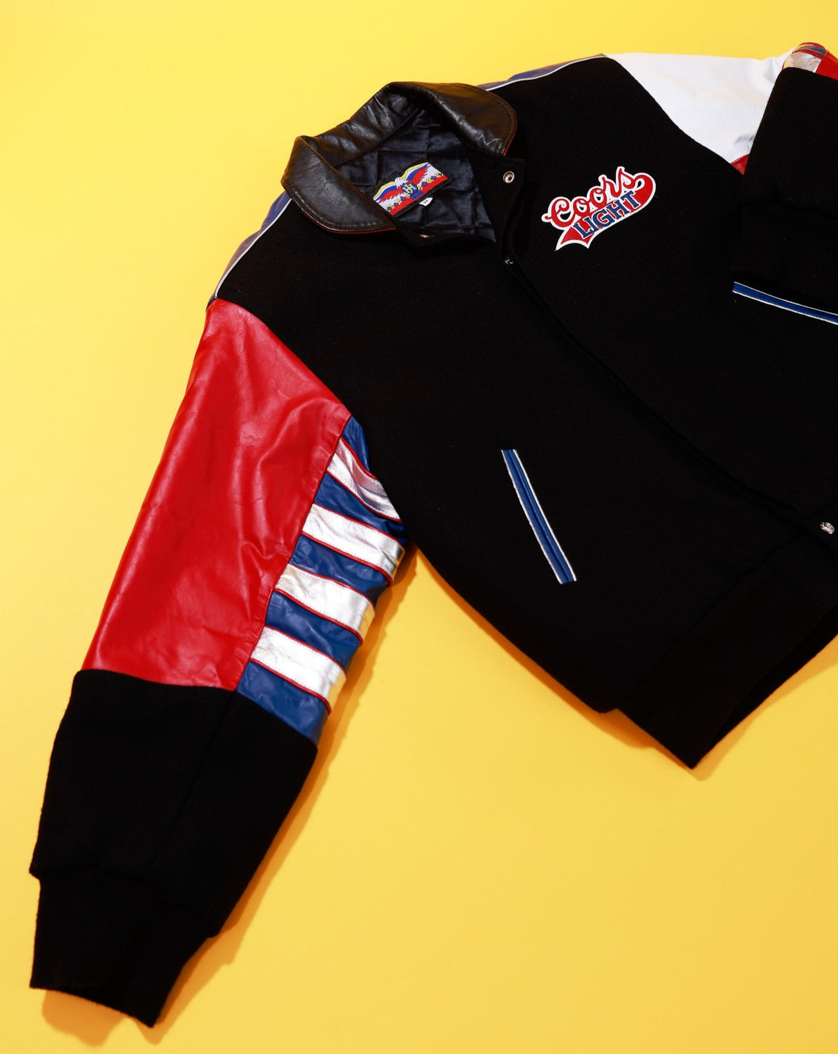 Vintage 90 Jeff Hamilton Coors Light Varsity Jacket