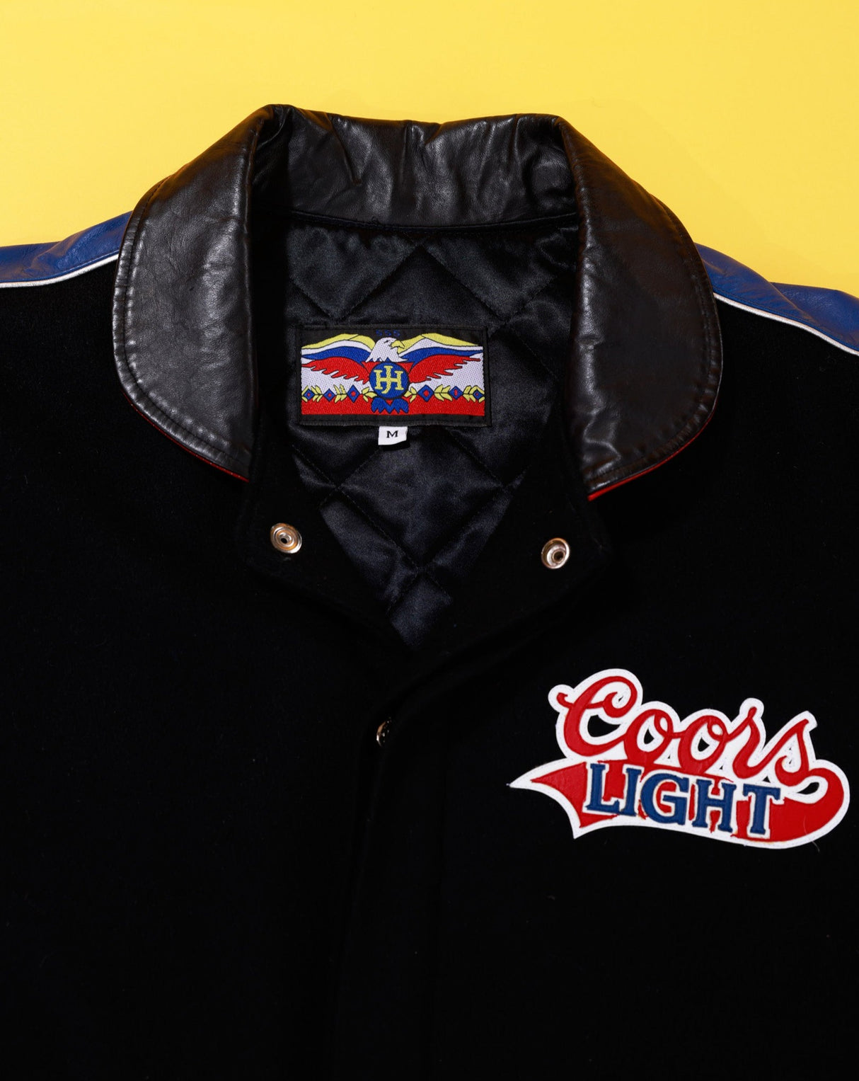 Vintage 90 Jeff Hamilton Coors Light Varsity Jacket