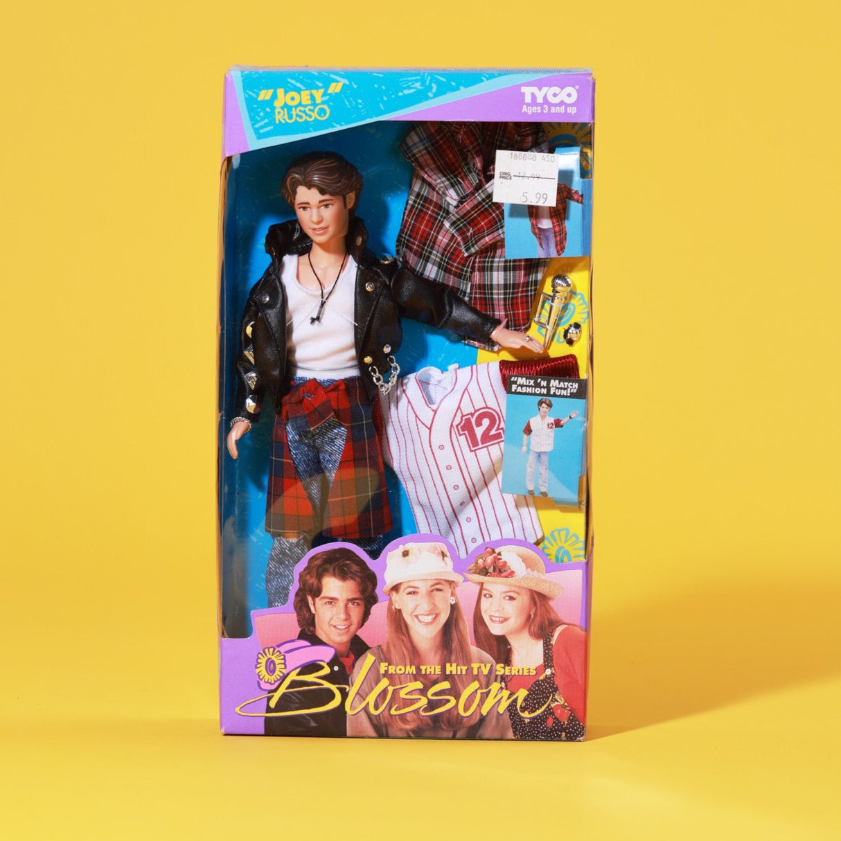 Vintage 1993 Blossom Doll Set (Blossom, Joey and Six)