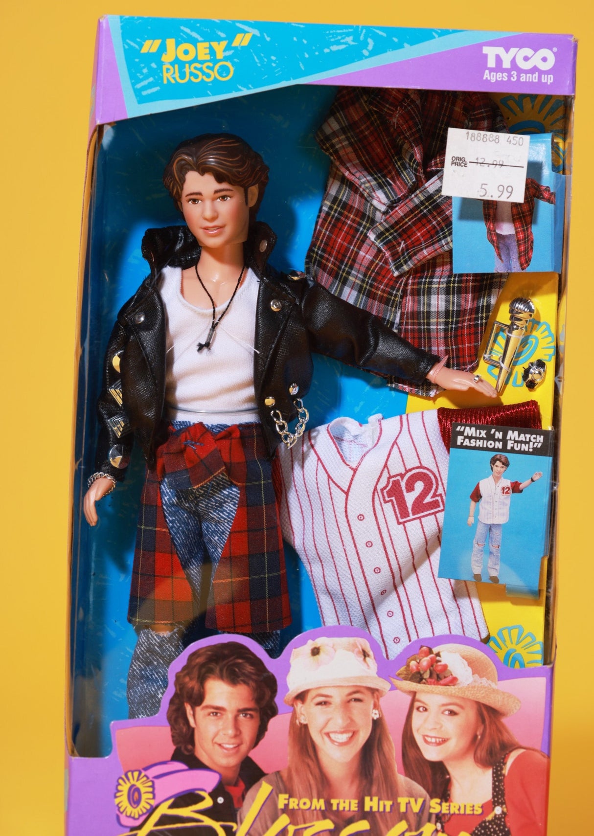 Vintage 1993 Blossom Doll Set (Blossom, Joey and Six)