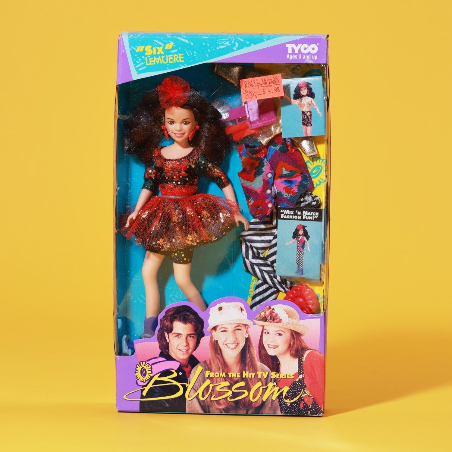 Vintage 1993 Blossom Doll Set (Blossom, Joey and Six)