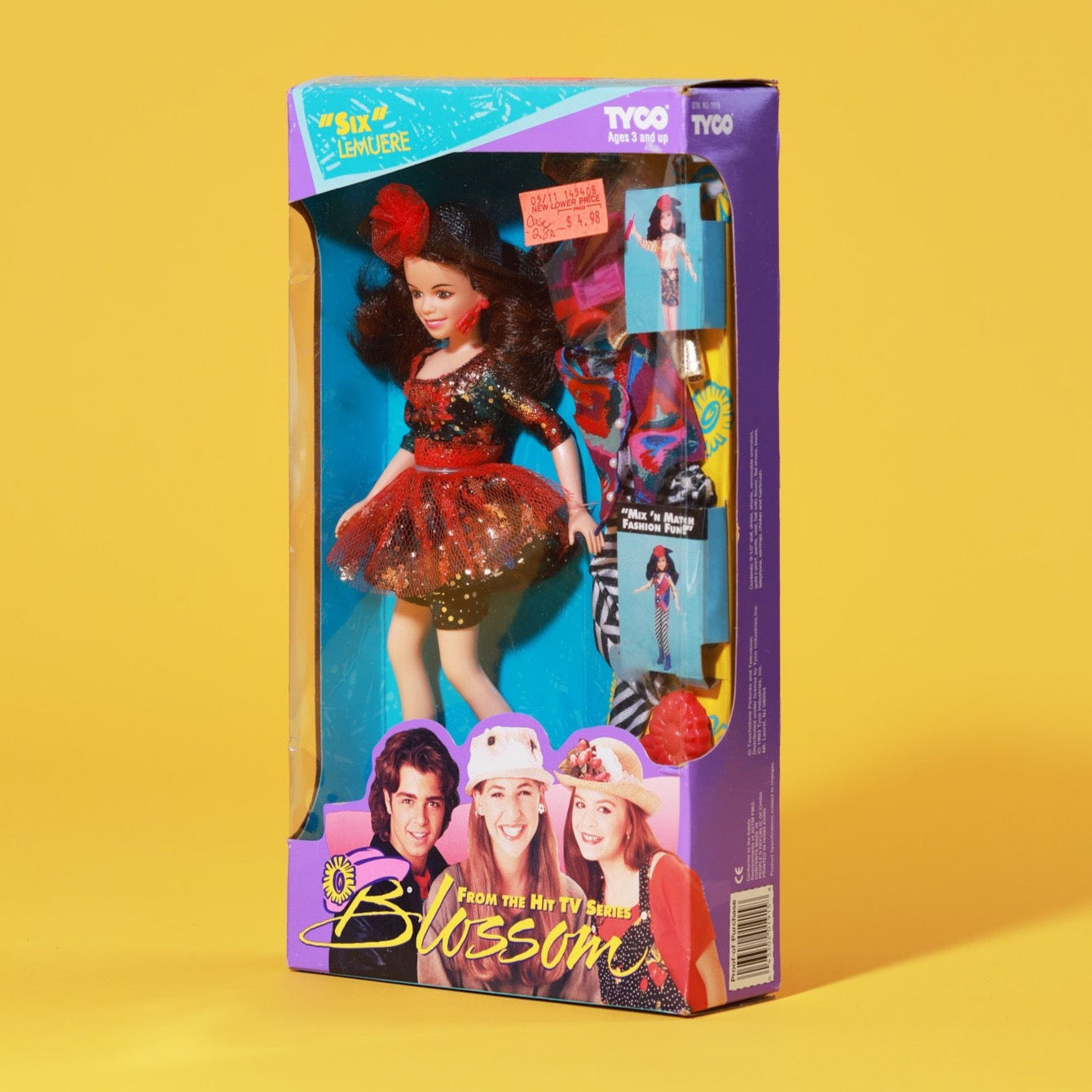 Vintage 1993 Blossom Doll Set (Blossom, Joey and Six)