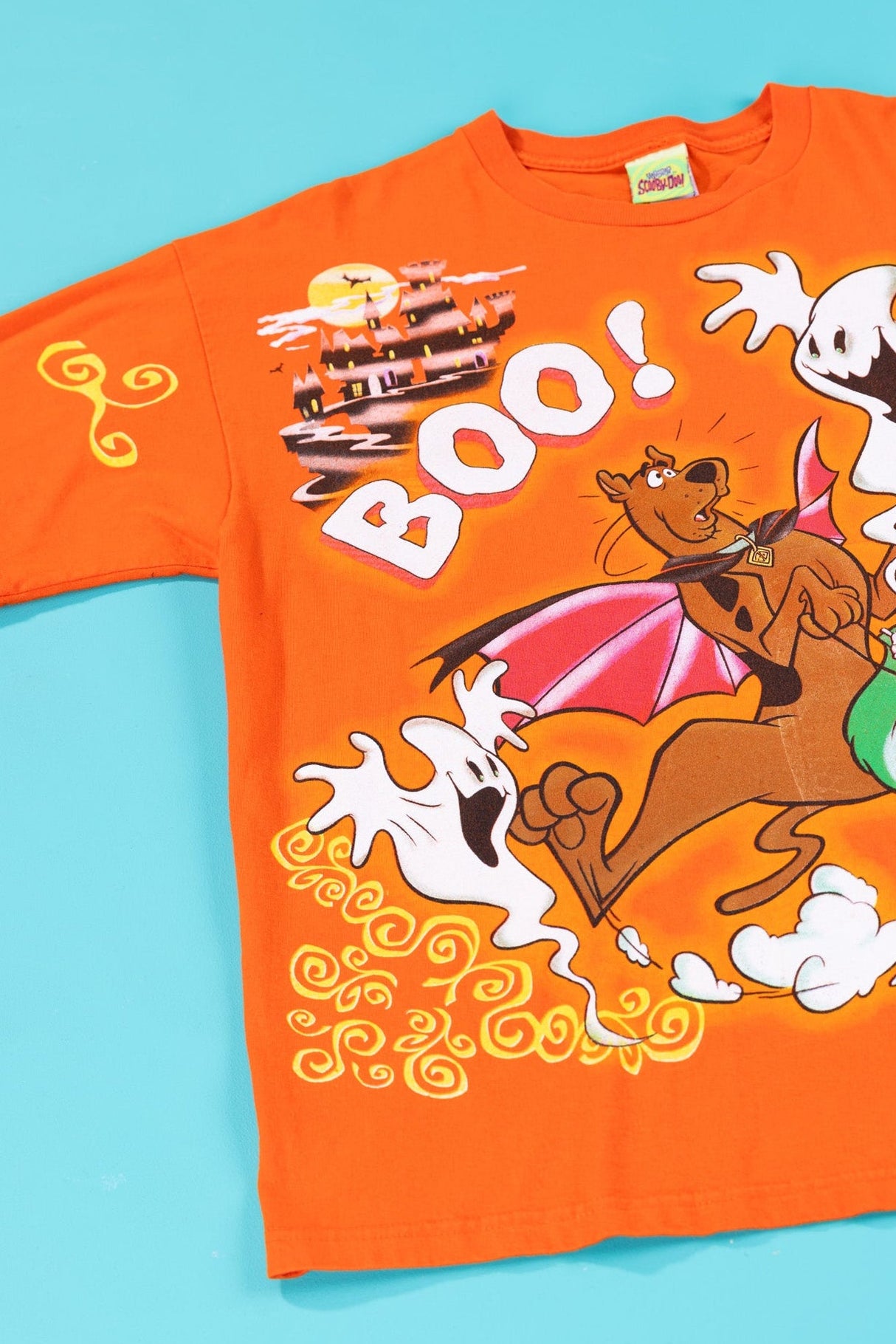 Vintage 2000 Cartoon Network Scooby Doo Halloween T-shirt