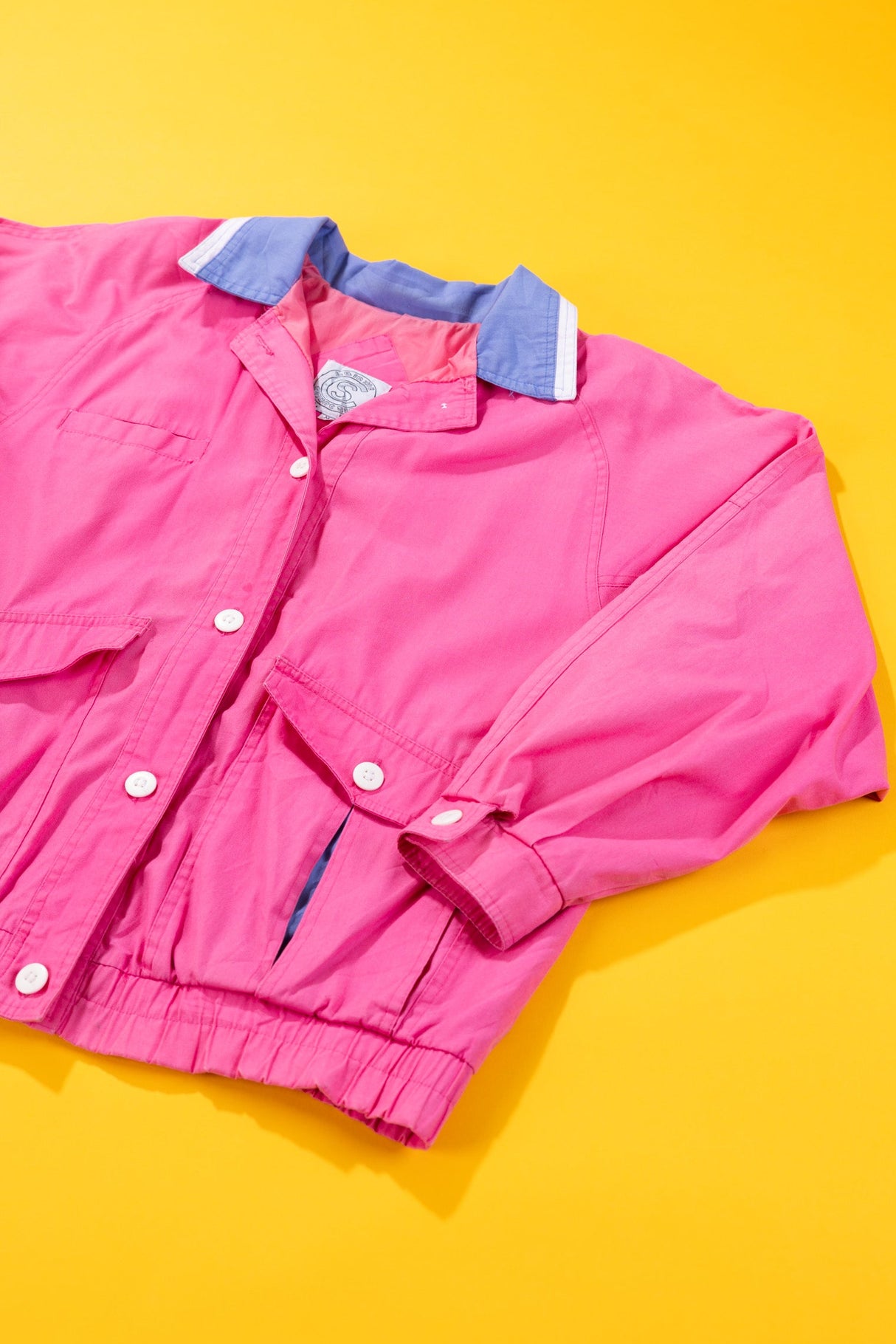 Vintage 80s Be In The Current Seen Jacket