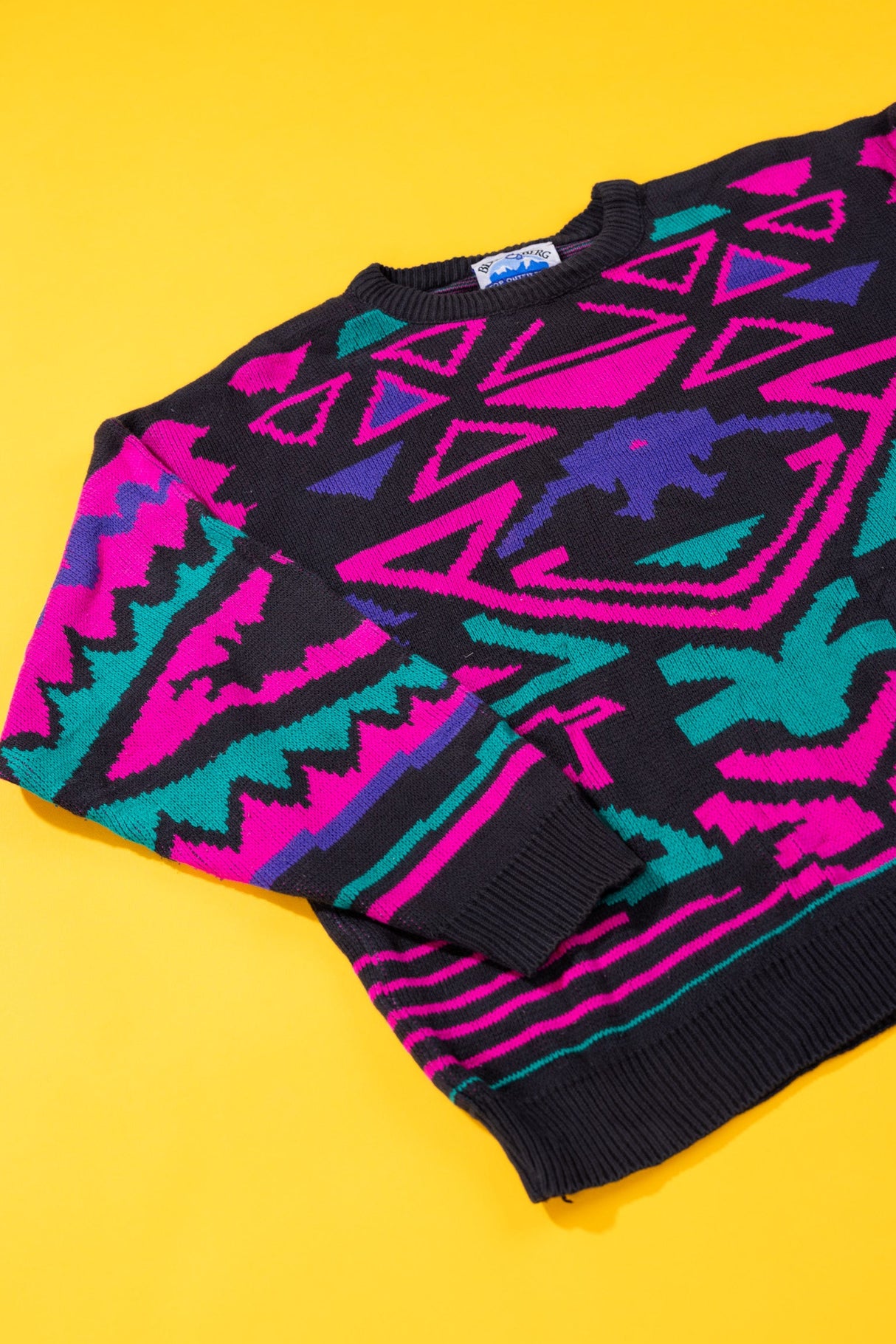 Vintage 80s Berg & Berg Knitted Sweater