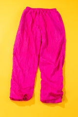 Vintage 80/90s Pink Windbreaker Pants