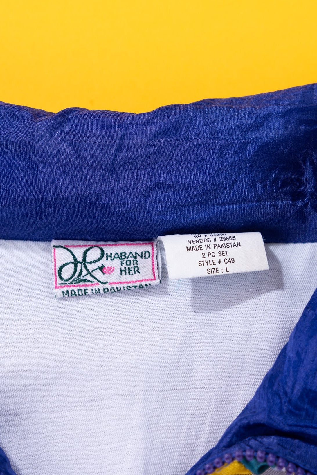 Vintage 90s Haband For Her Windbreaker