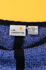 Vintage 80s Liz Claiborne Crop Sweater