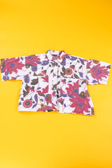 Vintage 90s Hunters Run Crop Button Up