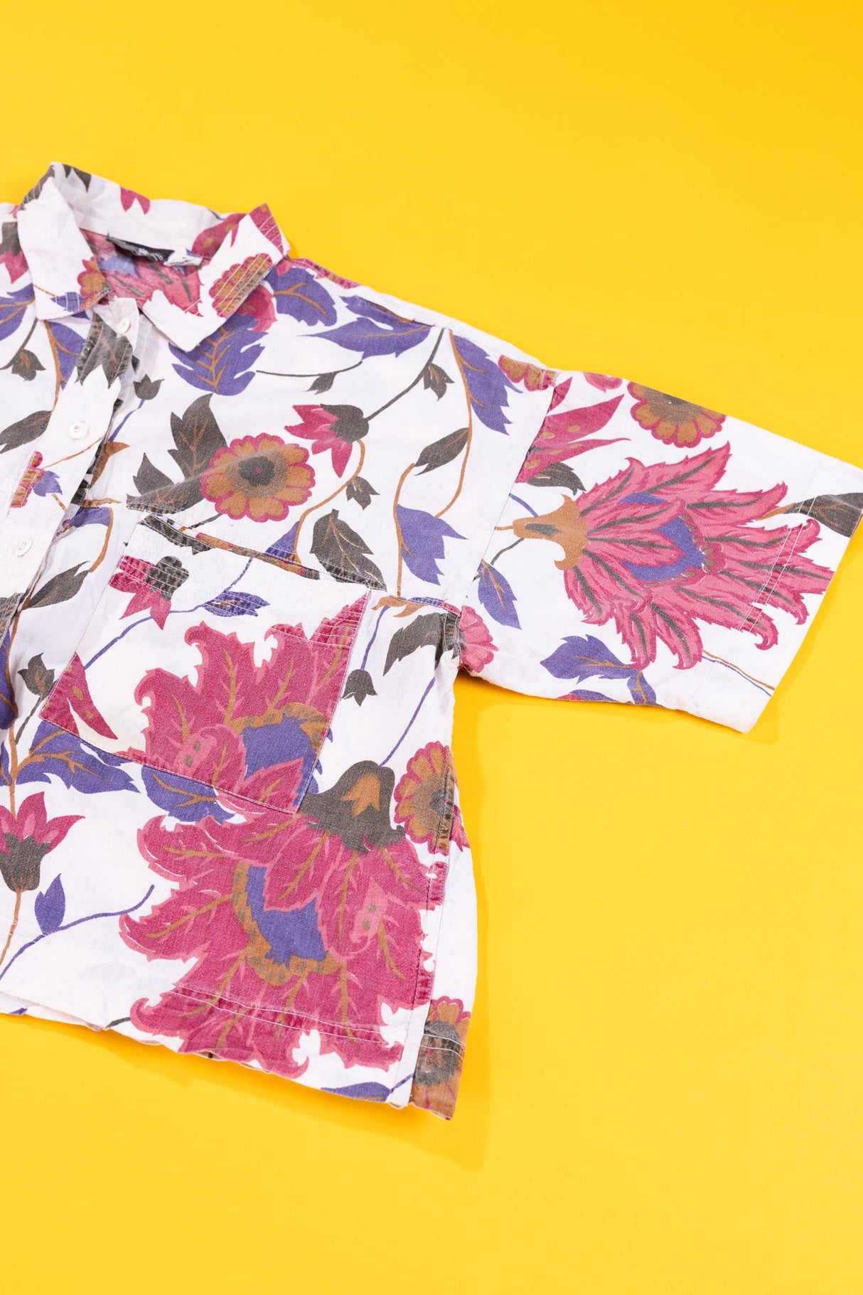 Vintage 90s Hunters Run Crop Button Up