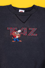 Vintage 1997 Taz Looney Tunes Crewneck Sweater