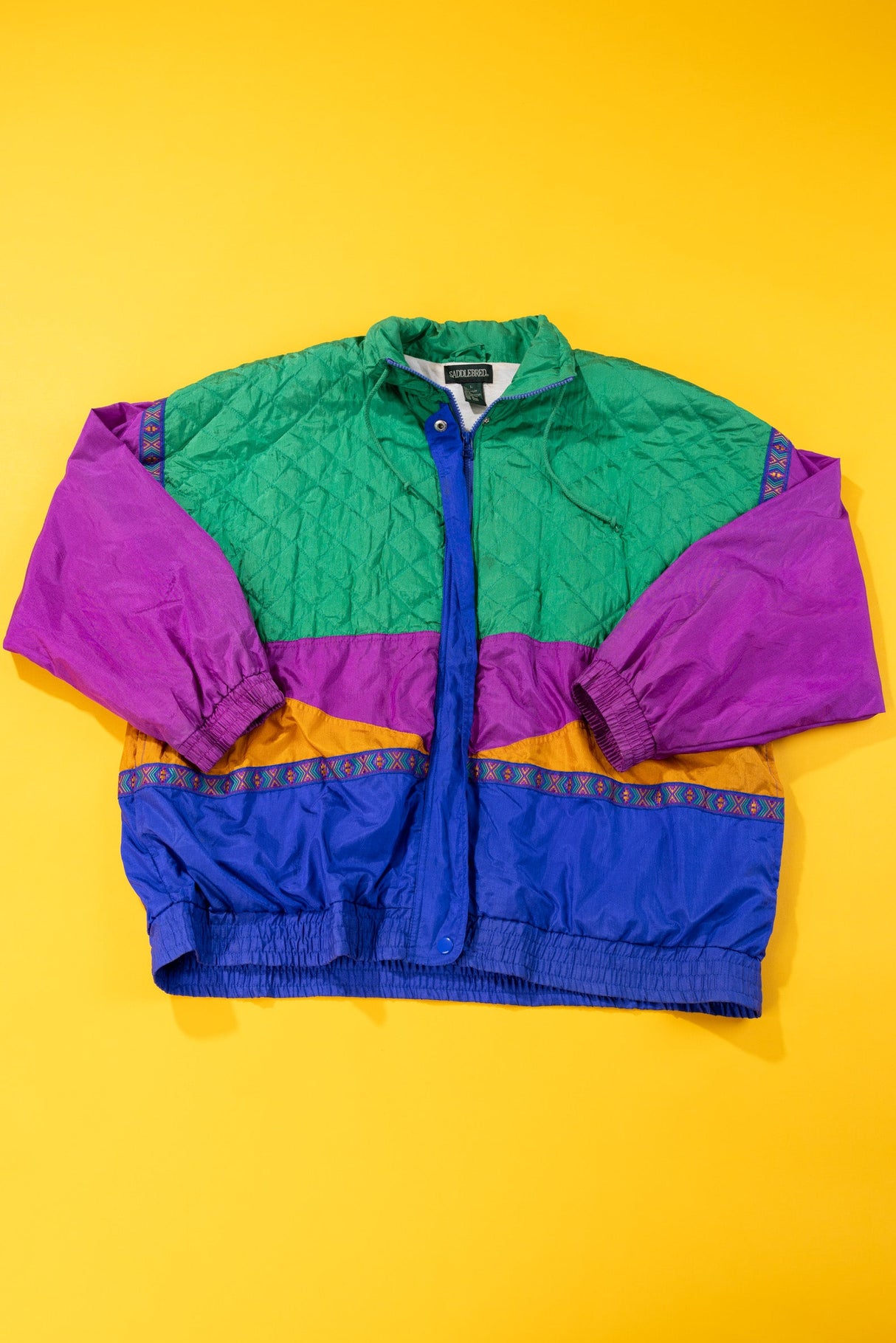 Vintage 90s Saddlebred Windbreaker
