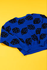 Vintage 90s A'milano Dice Sweater