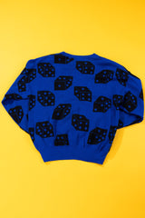 Vintage 90s A'milano Dice Sweater