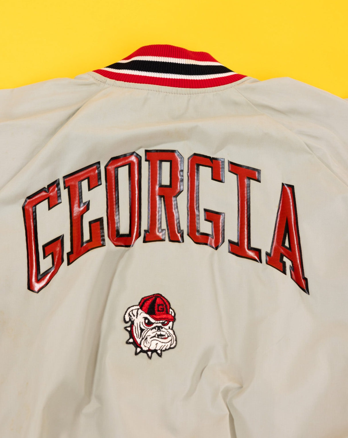 Rare Vintage 70s UGA Georgia Bulldogs Bomber Jacket