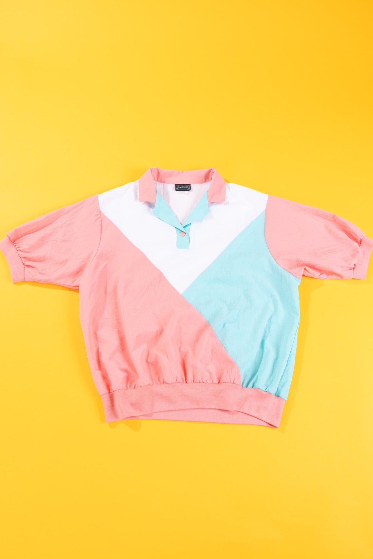 Vintage 80s Bonworth Short Sleeve Pullover